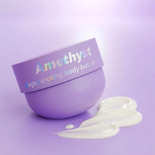 Masło do ciała z ametystem - Regenerujące