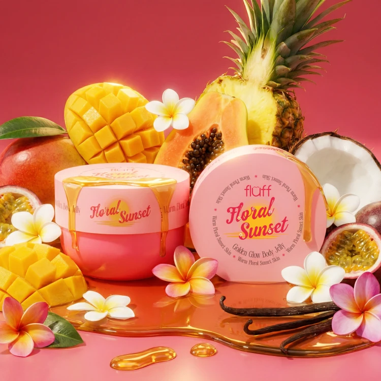 Fluff Floral Sunset - Galaretka do ciała 150 ml nasze tipy