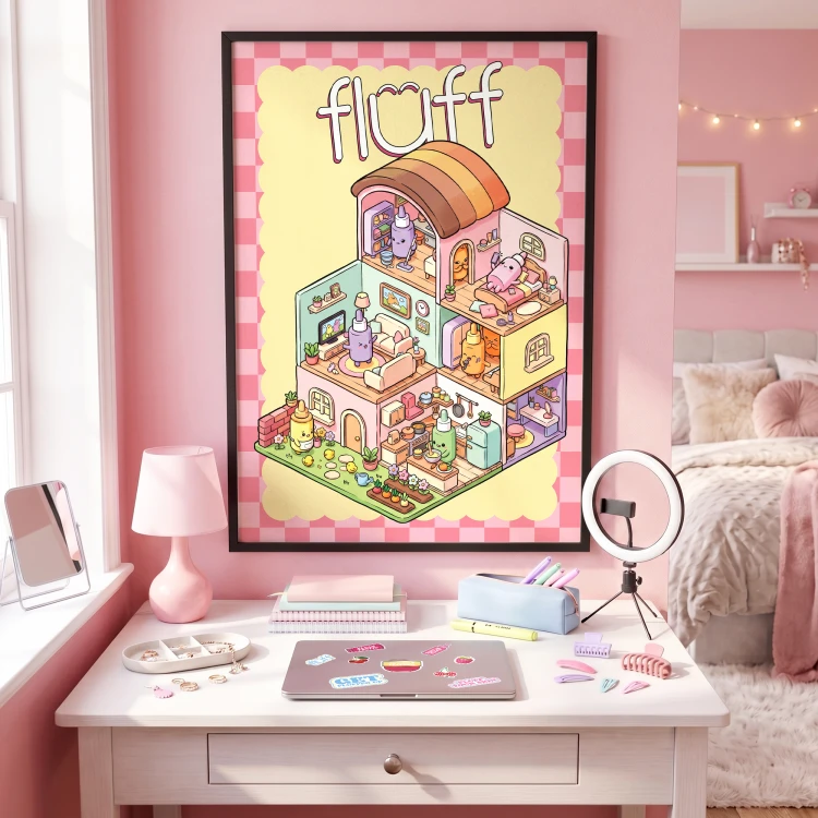 Plakat B2 Fluff Faces House.jpg